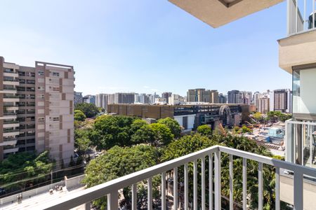 Varanda de kitnet/studio à venda com 1 quarto, 20m² em Indianópolis, São Paulo