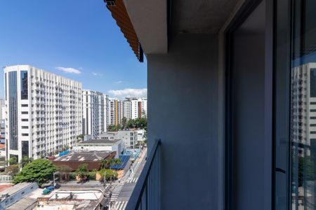 Varanda de kitnet/studio à venda com 1 quarto, 22m² em Indianópolis, São Paulo