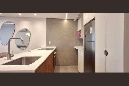 Cozinha de apartamento para alugar com 2 quartos, 61m² em Trindade, Florianópolis