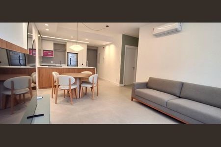 Sala de apartamento para alugar com 2 quartos, 61m² em Trindade, Florianópolis