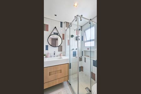 Apartamento à venda com 113m², 3 quartos e 2 vagasBanheiro da suíte 3