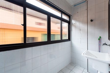 Área de serviço de apartamento para alugar com 1 quarto, 62m² em Boqueirão, Santos