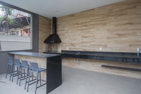 Studio para alugar com 36m², 1 quarto e sem vaga Studio para alugar com 36m², 1 quarto e sem vagaChurrasqueira