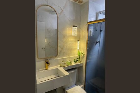 Banheiro de apartamento para alugar com 2 quartos, 60m² em Paquetá, Belo Horizonte