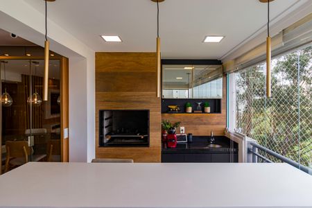 Varanda de apartamento à venda com 3 quartos, 129m² em Jardim Caboré, São Paulo