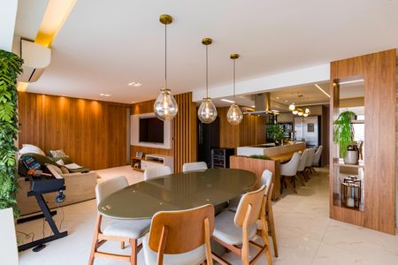 Sala de apartamento à venda com 3 quartos, 129m² em Jardim Caboré, São Paulo