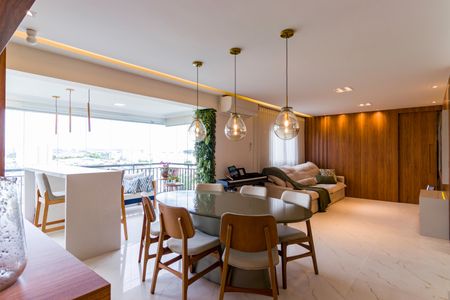 Sala de apartamento à venda com 3 quartos, 129m² em Jardim Caboré, São Paulo