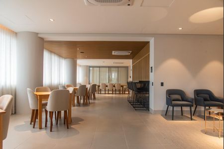 Studio para alugar com 35m², 1 quarto e sem vagaÁrea comum - Salão de festas