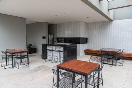 Studio para alugar com 35m², 1 quarto e sem vagaÁrea comum - Churrasqueira