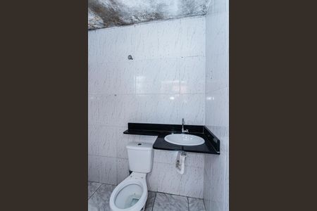 Banheiro Social de casa para alugar com 1 quarto, 60m² em Parque Maria Domitila, São Paulo