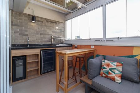 Varanda de apartamento à venda com 1 quarto, 90m² em Jardim Paulista, São Paulo