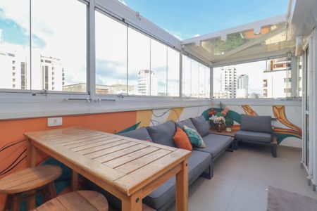 Varanda de apartamento à venda com 1 quarto, 90m² em Jardim Paulista, São Paulo