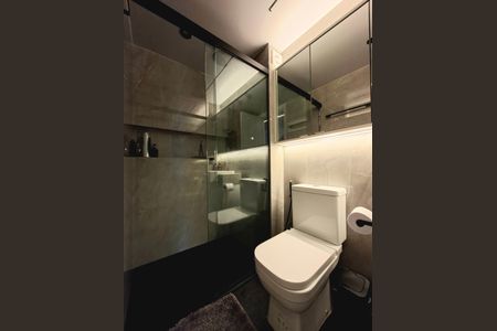 Apartamento para alugar com 36m², 1 quarto e sem vaga Apartamento para alugar com 36m², 1 quarto e sem vagaBanheiro