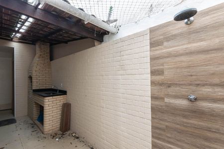 Varanda gourmet de casa à venda com 3 quartos, 120m² em Grajaú, Rio de Janeiro