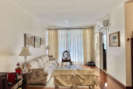 Sala de apartamento para alugar com 4 quartos, 120m² em Boqueirão, Santos