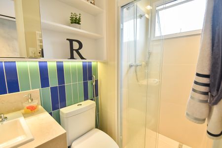 Apartamento à venda com 176m², 3 quartos e 3 vagasBanheiro da suíte 1