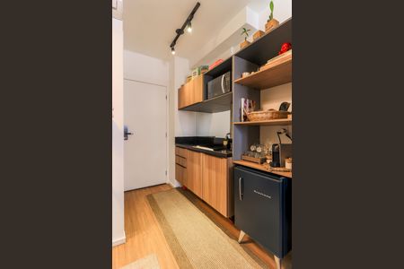 Studio à venda com 20m², 1 quarto e sem vagaCozinha