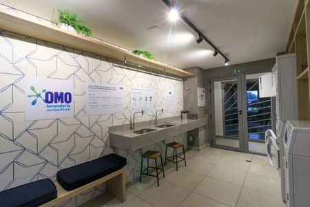 Studio à venda com 20m², 1 quarto e sem vagaÁrea comum - Lavanderia