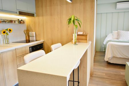 Apartamento à venda com 35m², 1 quarto e sem vagaCozinha