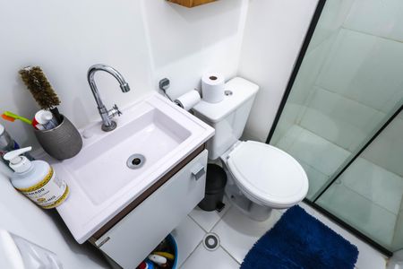 Studio para alugar com 20m², 1 quarto e sem vaga Studio para alugar com 20m², 1 quarto e sem vagaBanheiro