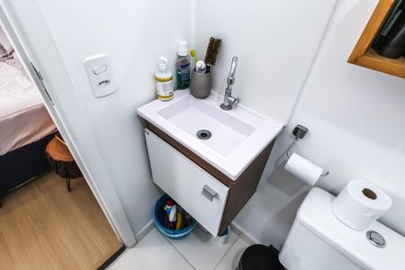 Studio para alugar com 20m², 1 quarto e sem vaga Studio para alugar com 20m², 1 quarto e sem vagaBanheiro