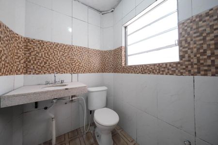 Banheiro Social de casa para alugar com 1 quarto, 55m² em Jardim Maringa, São Paulo