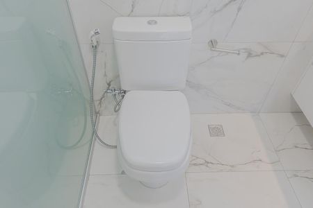 Apartamento para alugar com 135m², 3 quartos e 1 vagaBanheiro da Suíte