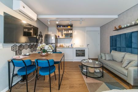 Studio para alugar com 31m², 1 quarto e sem vagaSala