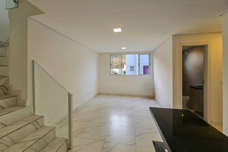 Sala de apartamento para alugar com 3 quartos, 105m² em Boa Vista, Belo Horizonte