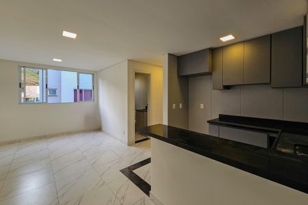 Sala de apartamento para alugar com 3 quartos, 105m² em Boa Vista, Belo Horizonte