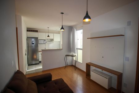 Sala de apartamento para alugar com 2 quartos, 56m² em Jardim Guaruja, Sorocaba