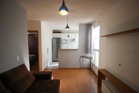 Sala de apartamento para alugar com 2 quartos, 56m² em Jardim Guaruja, Sorocaba