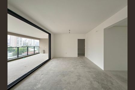 Sala de apartamento à venda com 4 quartos, 193m² em Brooklin, São Paulo