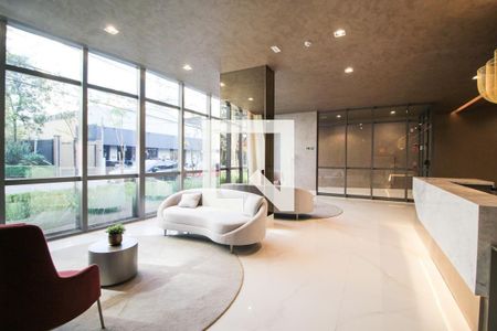 Studio para alugar com 41m², 1 quarto e sem vaga Studio para alugar com 41m², 1 quarto e sem vagaHall