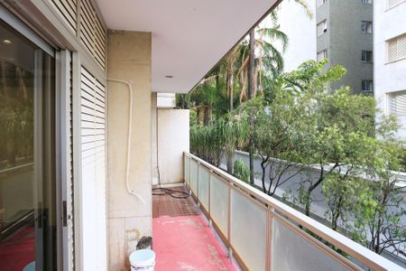 Varanda da Sala de apartamento à venda com 4 quartos, 490m² em Serra, Belo Horizonte