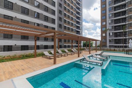 Apartamento à venda com 44m², 2 quartos e 1 vagaÁrea comum - Piscina