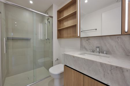 Apartamento para alugar com 44m², 1 quarto e 1 vaga Apartamento para alugar com 44m², 1 quarto e 1 vagaBanheiro Social
