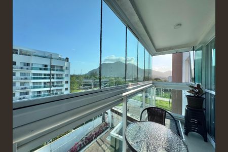 Varanda de apartamento à venda com 2 quartos, 73m² em Recreio dos Bandeirantes, Rio de Janeiro