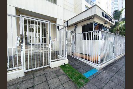 Apartamento para alugar com 48m², 1 quarto e 1 vagaFachada + Plaquinha