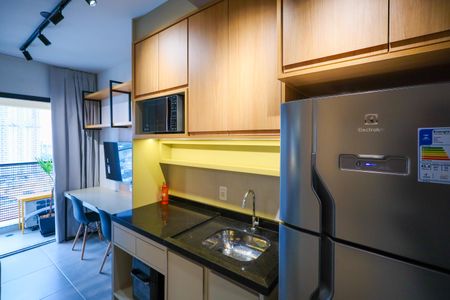 Studio para alugar com 27m², 1 quarto e sem vaga Studio para alugar com 27m², 1 quarto e sem vagaCozinha