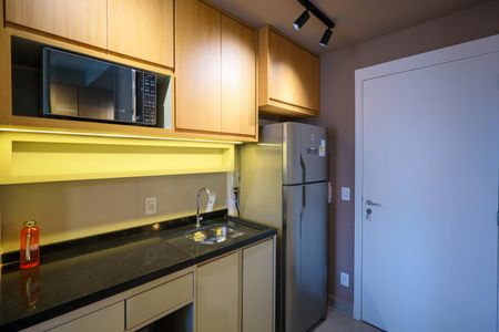 Studio para alugar com 27m², 1 quarto e sem vaga Studio para alugar com 27m², 1 quarto e sem vagaCozinha