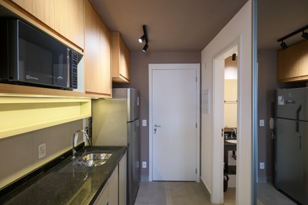 Studio para alugar com 27m², 1 quarto e sem vaga Studio para alugar com 27m², 1 quarto e sem vagaCozinha