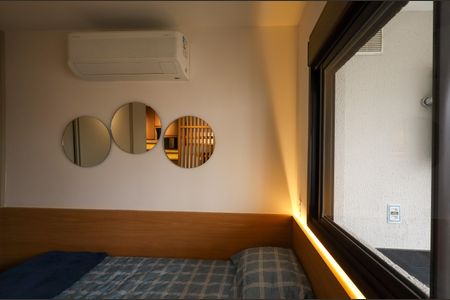 Studio para alugar com 27m², 1 quarto e sem vaga Studio para alugar com 27m², 1 quarto e sem vagaQuarto