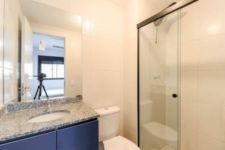 Apartamento para alugar com 27m², 1 quarto e sem vagaBanheiro da Suíte