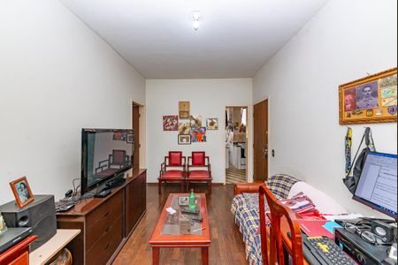 Sala de apartamento à venda com 3 quartos, 82m² em Coração Eucarístico, Belo Horizonte