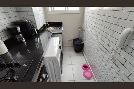 Apartamento à venda com 43m², 2 quartos e sem vagaCozinha e Área de Serviço
