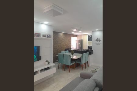 Sala de apartamento à venda com 3 quartos, 65m² em Utinga, Santo André