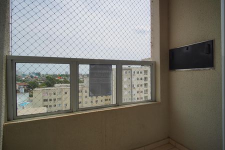 Sala - Varanda de apartamento à venda com 2 quartos, 47m² em São Sebastião, Porto Alegre