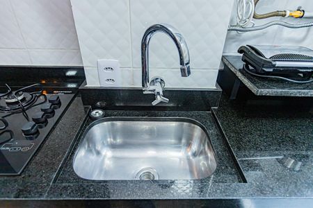 Apartamento à venda com 43m², 2 quartos e 1 vagaCozinha e Área de Serviço