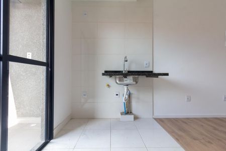 Apartamento à venda com 31m², 1 quarto e sem vaga Apartamento à venda com 31m², 1 quarto e sem vagaCozinha e Área de Serviço